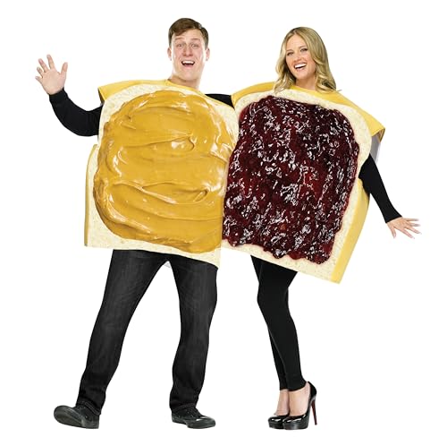 Fun World Peanut Butter And Jelly Adult Costume Set