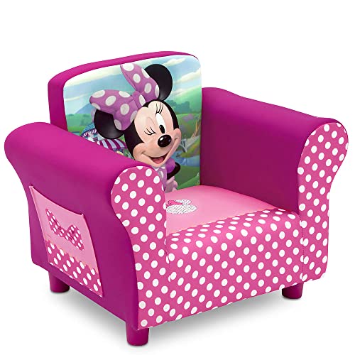 Delta Children Upholstered Chair, Disney Minnie Mouse