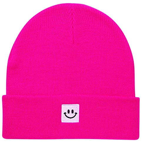 Paladoo Toddler Kids Beanie Caps 3-8 YearsHot Pink