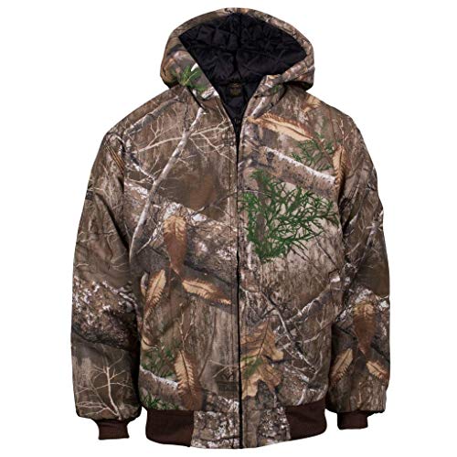 King's Camo Kids Classic Insulated Jacket, Realtree Edge, Medium