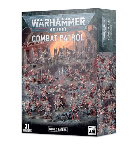 Games Workshop Warhammer 40k Warhammer 40,000 - Combat Patrol: World Eaters, Grey