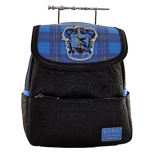 Loungefly Harry Potter 'Choose Your House' Collection: Ravenclaw House MIni-Backpack, Amazon Exclusive