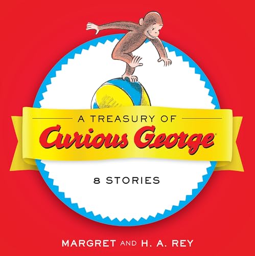 A Treasury of Curious George: 8 Stories in 1!