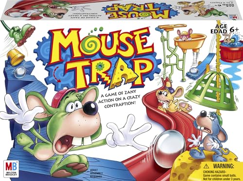 Hasbro Gaming Mouse Trap Kids Board Game, Family Board Games for Kids, Kids Games for 2-4 Players, Family Games, Kids Gifts, Ages 6 and Up (Amazon Exclusive)