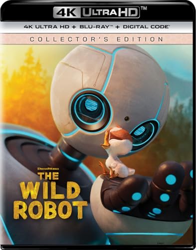 The Wild Robot (4K UHD + Blu-ray + Digital)