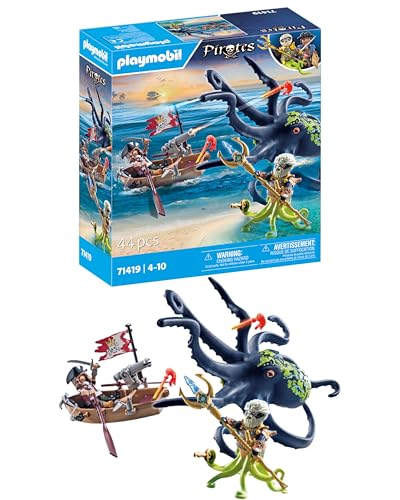 Playmobil Pirates: Battle with The Giant Octopus