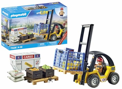 Playmobil Forklift Truck with Cargo