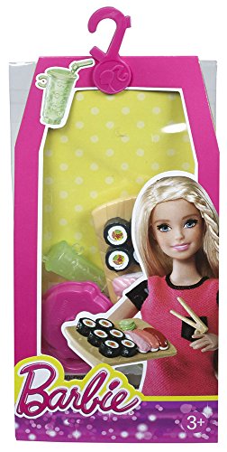 Mattel Barbie Doll Sushi Barbie Mini House Accessory Pack - Sushi Set