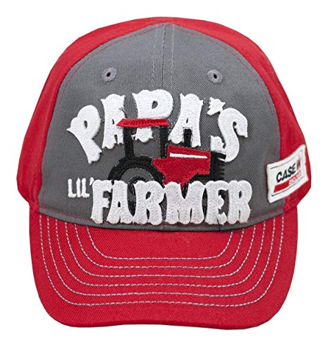 Case IH Toddler Papa's Farmer Cap - Officially Licensed Red