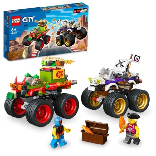 Lego 60397 Monster Truck Race, 301 Pieces, Age 6+