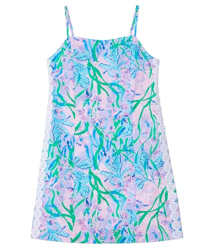 Lilly Pulitzer Girls' Mini Shelli Dress (Little Kid), Multi Seacret Escape