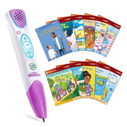 LeapFrog LeapReader System Learn-to-Read 10 Book Mega Pack, Pink