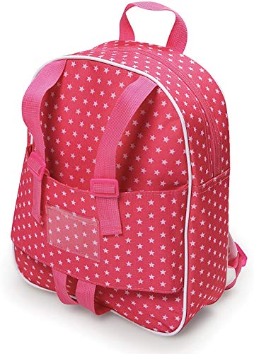 Badger Basket Doll Travel Backpack for 18 Inch Dolls – Stylish and Functional Carrying Case for On-the-Go Play – Perfect for Dolls and Accessories