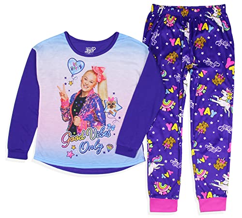 Nickelodeon JoJo Siwa Girls' Only Shirt And Pants 2 Piece Pajama Set (7/8)