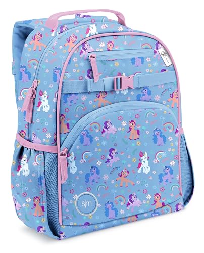 Simple Modern Medium My Little Pony Toddler Backpack for School Girls and Boys | Kindergarten Elementary Kids Backpack | Fletcher Collection | Kids - 15' tall | Garden of Rainbows