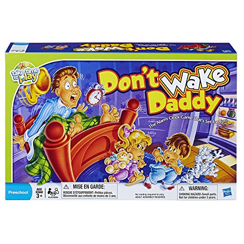 Hasbro Gaming Don't Wake Daddy Preschool Board Game for Kids Ages 3 and Up (Amazon Exclusive)