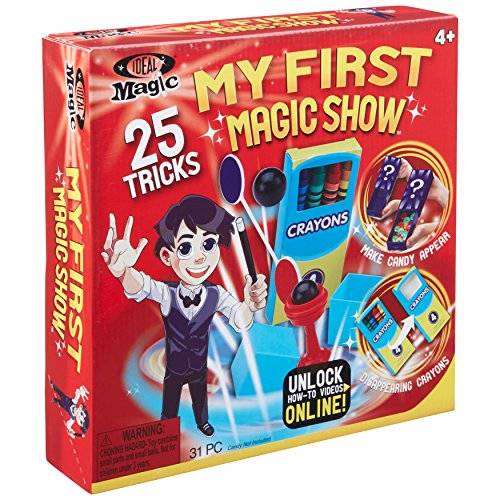 Alex Toys: Ideal Magic, My First Magic Show, Learn 25 Easy Tricks with Props, Great for Children Eager to Learn the Art of Magic, For Ages 4 and up